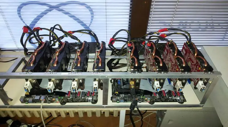 Dàn máy đào bitcoin