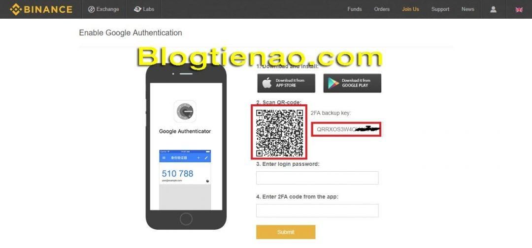 Bật bảo mật 2FA cho tài khoản Binance. Ảnh 2