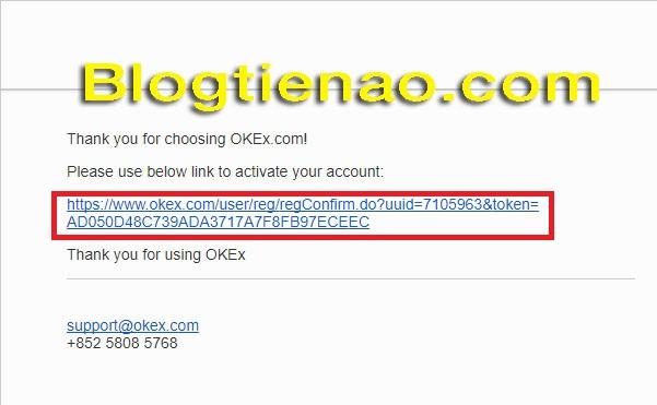 Xác minh Email trên OKEx. Ảnh 3