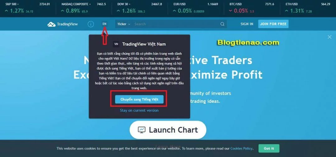 Hướng dẫn cách đăng ký tài khoản TradingView. Ảnh 2