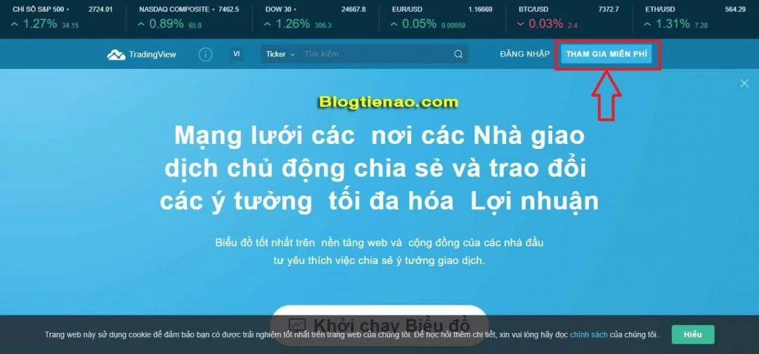 Hướng dẫn cách đăng ký tài khoản TradingView. Ảnh 3