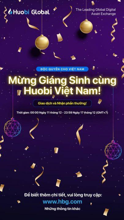 Celebrate Christmas with Huobi Vietnam [Độc quyền cho Việt Nam]