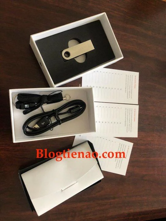 Ledger Nano S bitcoin-opslagportemonnee