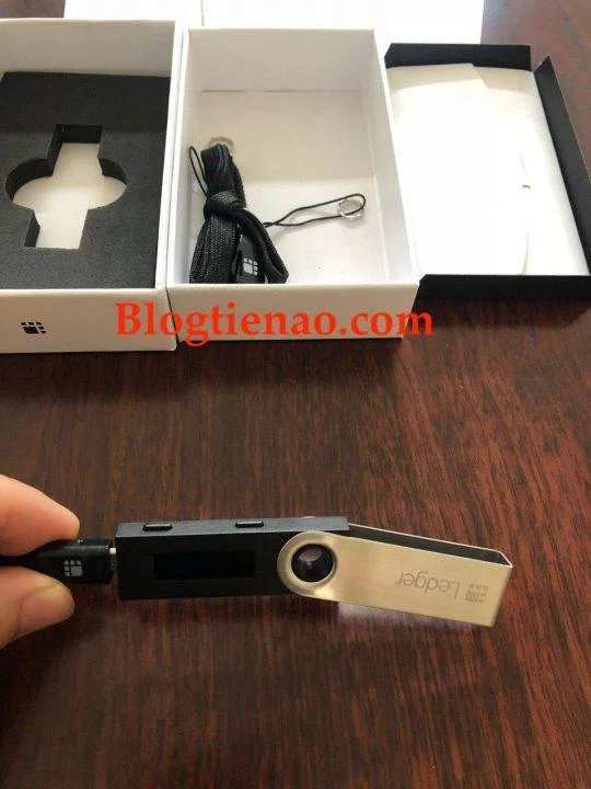 Ledger Nano S bitcoin-opslagportemonnee