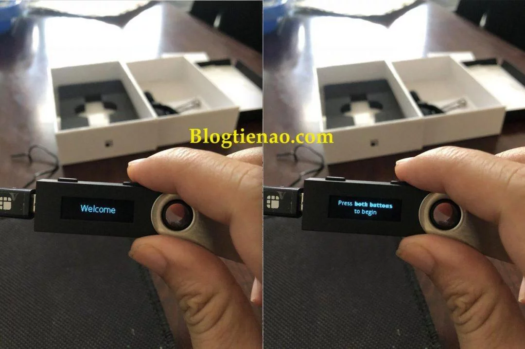Ledger Nano S bitcoin-opslagportemonnee