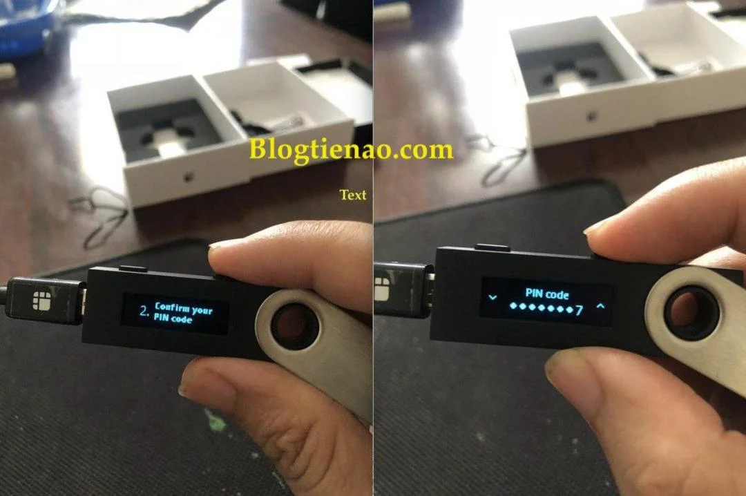 bitcoin grootboek nano s koude portemonnee