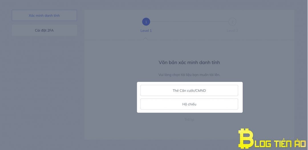 Xác minh danh tính level 1 - Ảnh 5