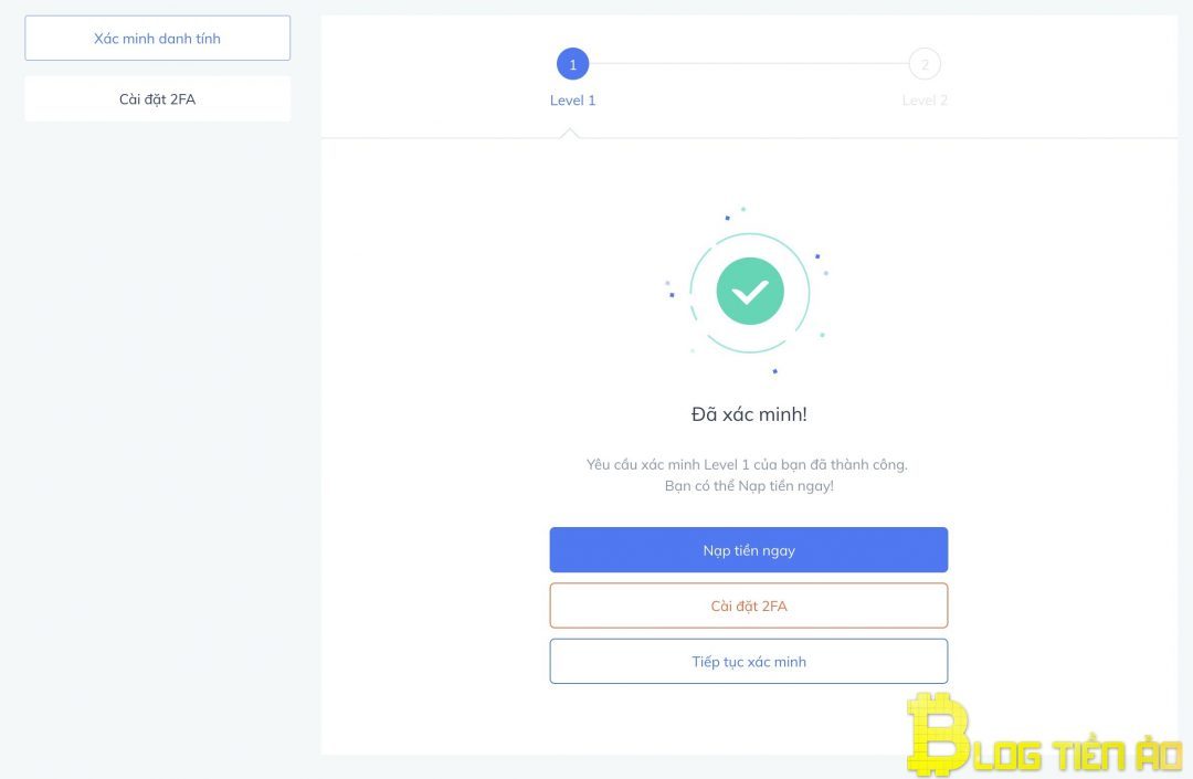 Xác minh danh tính level 1 - Ảnh 8