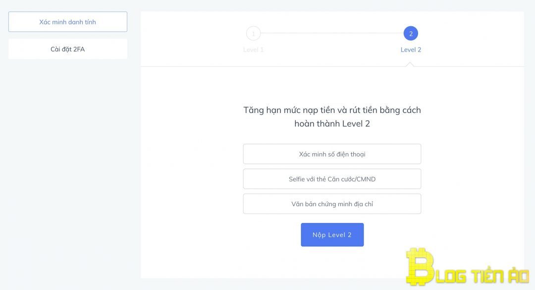 Xác minh danh tính level 2 - Ảnh 2