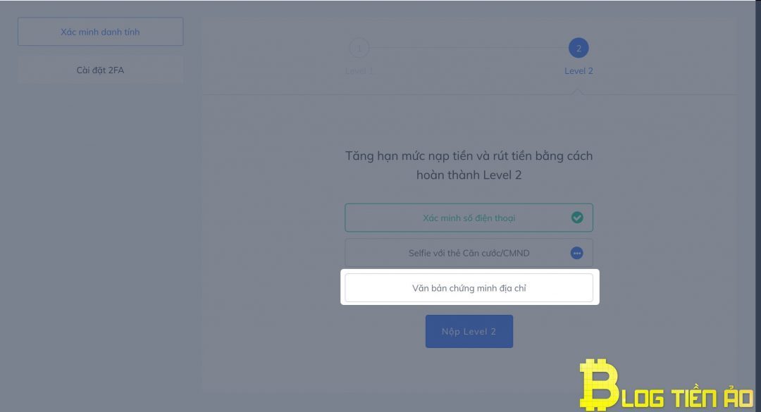 Xác minh danh tính level 2 - Ảnh 7