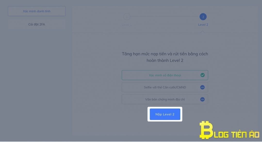 Xác minh danh tính level 2 - Ảnh 9