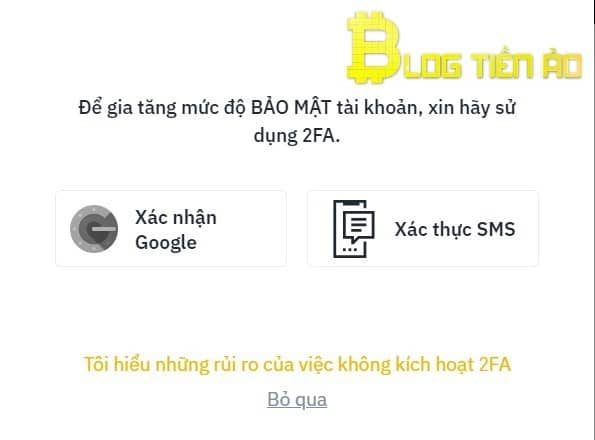 Xác nhận Google Authenticator