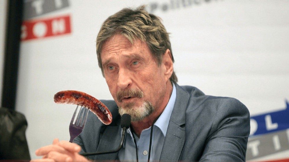 John McAfee nuốt lời hứa tự ăn “của quý” của mình