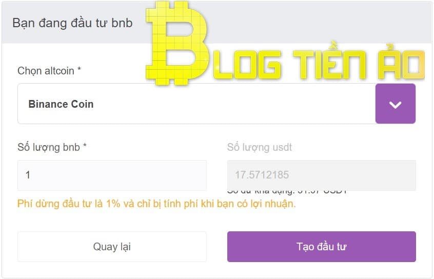 Đầu tư Binance Coin