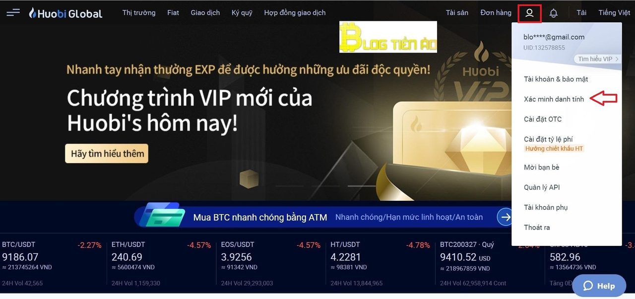 KYC Huobi