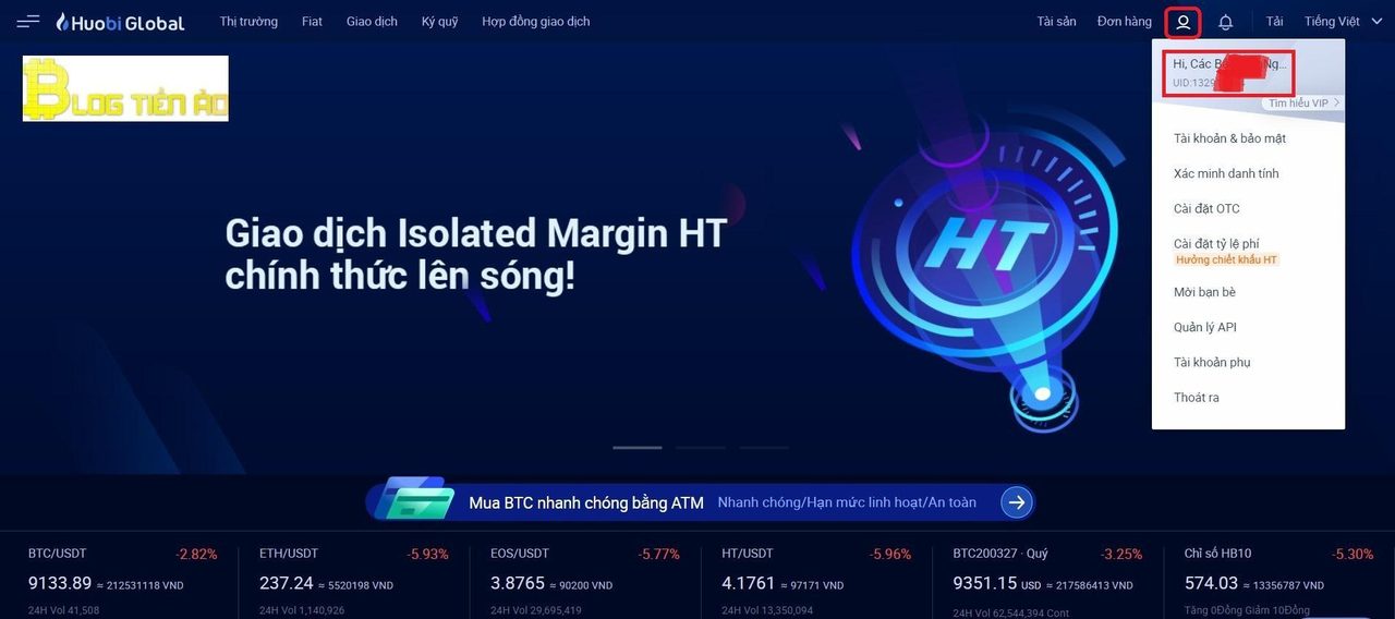 Bảo mật Huobi