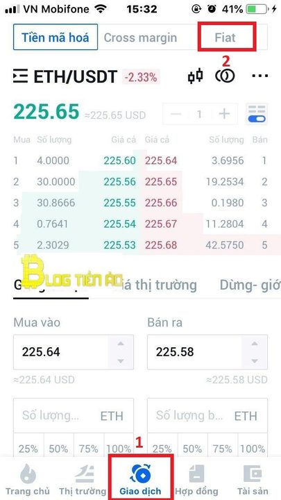 Giao dịch Huobi OTC