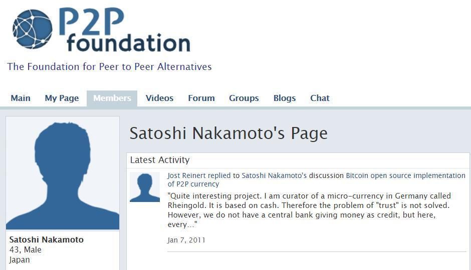 Satoshi Nakamoto