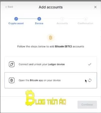kết nối thành công giữa hai thiết bị