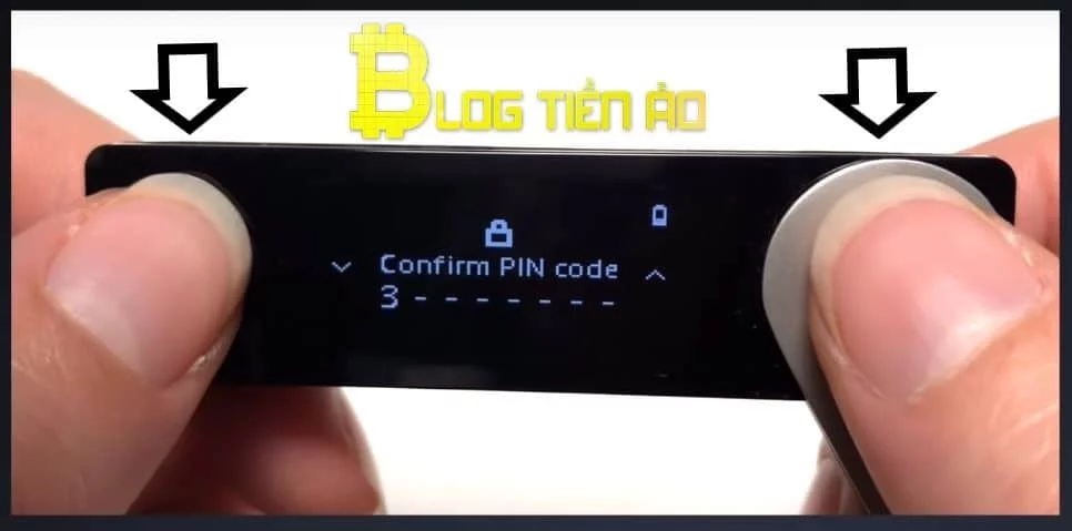 xác nhận mã pin