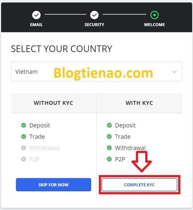 xác minh KYC