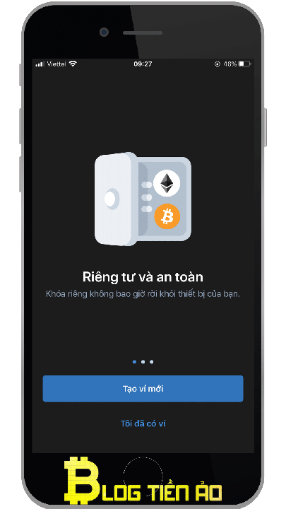 Tạo ví Trust Wallet