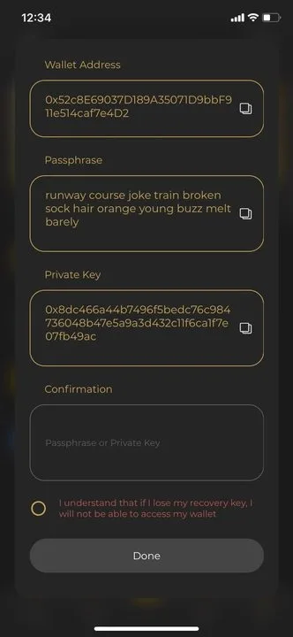 sao lưu ví coin98 wallet