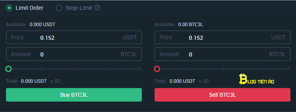 lệnh limit với etf