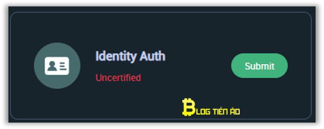 xác minh danh tính chọn identity auth