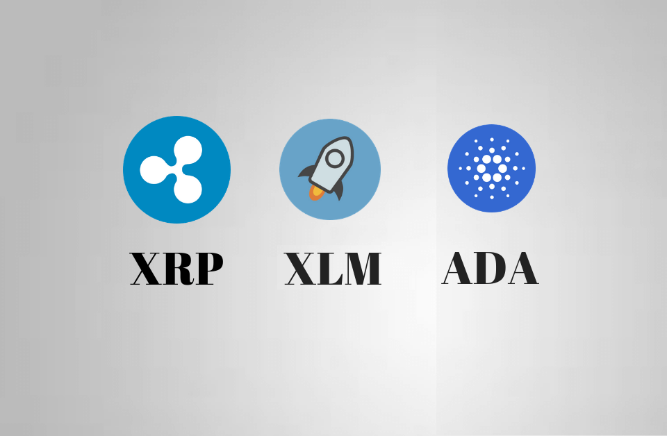 XRP bùng nổ 30%, Cardano và Stellar cũng ko kém cạnh