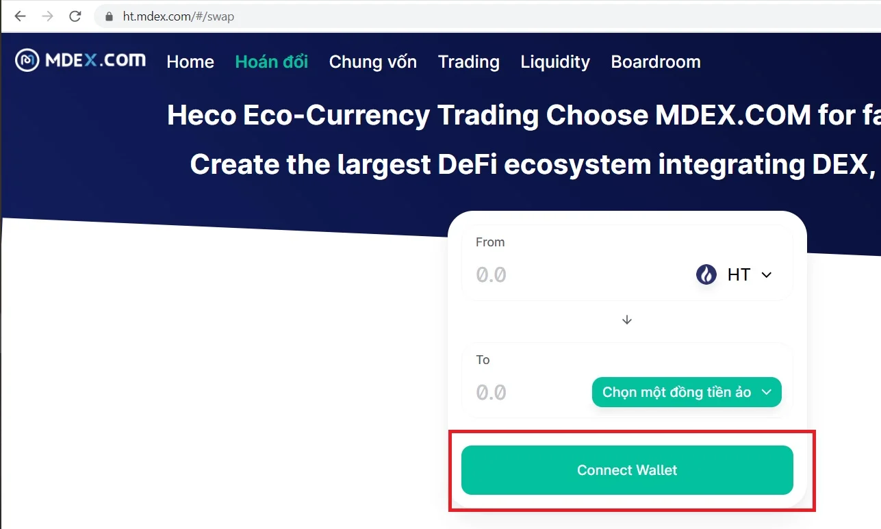hướng dẫn farm trên heco