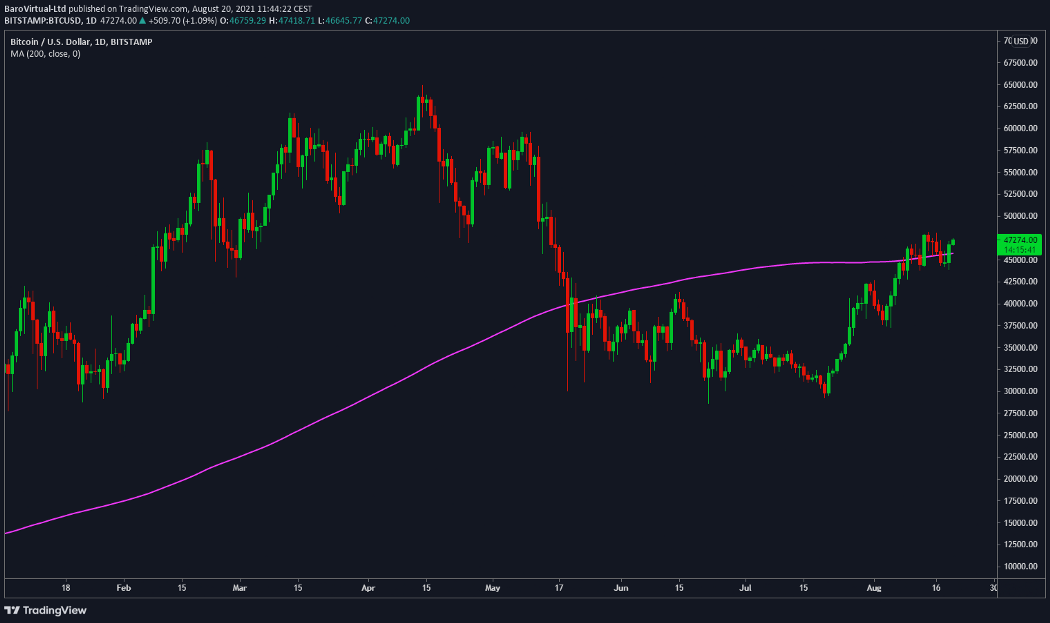 btc daily chart