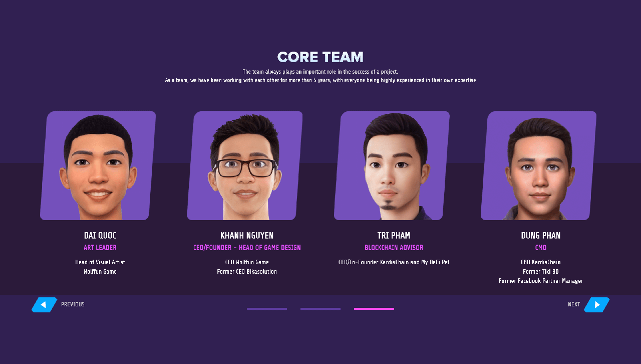 Thetan Arena Team 3