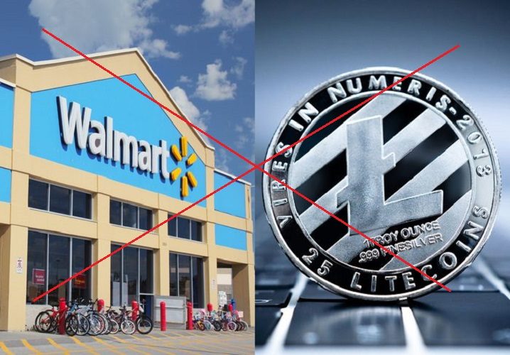 Giá Litecoin "tắt nắng" vì fake news với Walmart