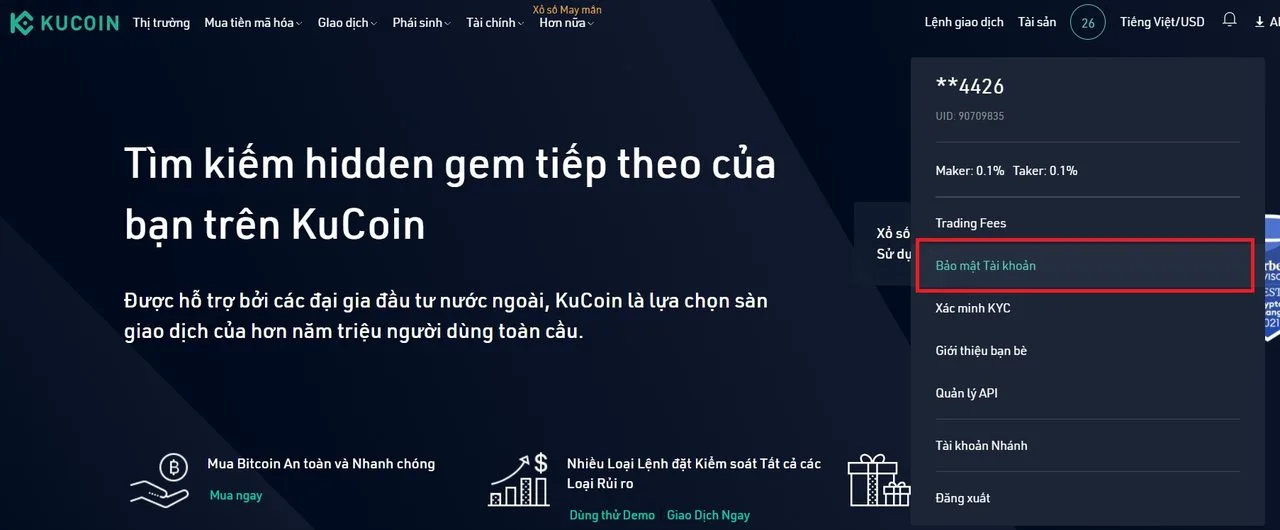 2fa kucoin