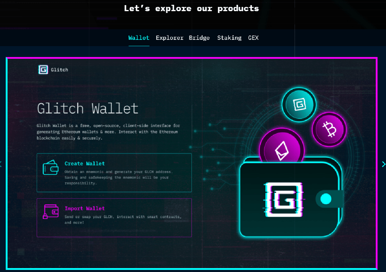 glitch protocol sản phẩm