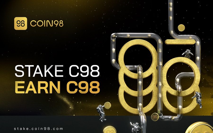 Coin98 mở staking, giá C98 liền phục hồi