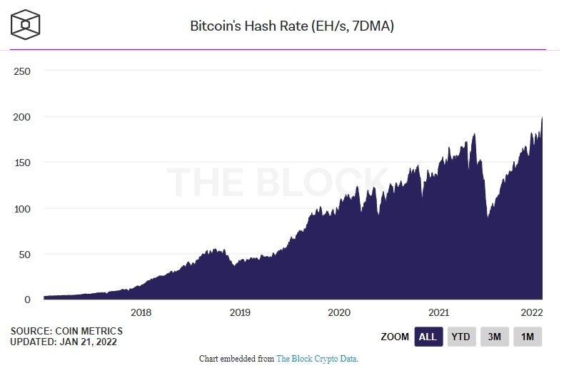 hashrate bitcoin