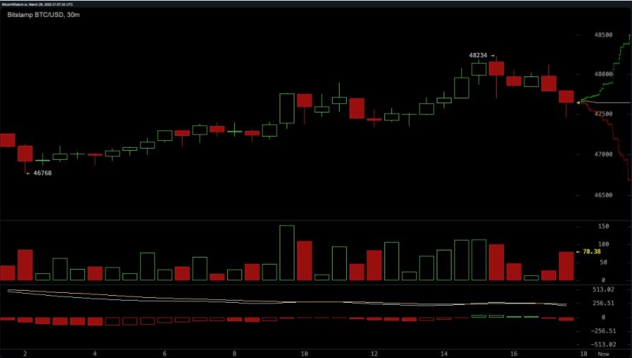 biểu đồ giá btc