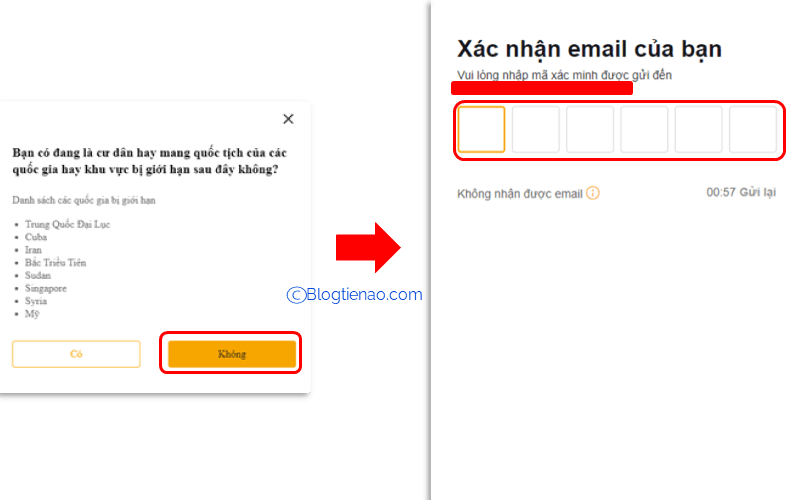 xác nhận mail bybit