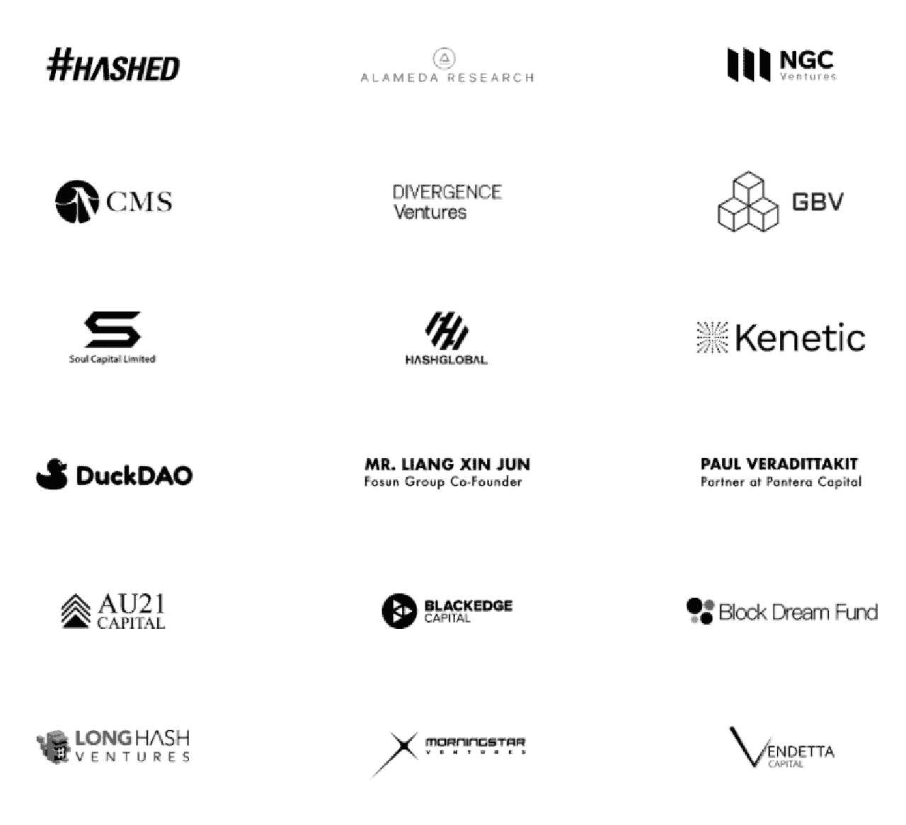 Convergence Protocol Investors