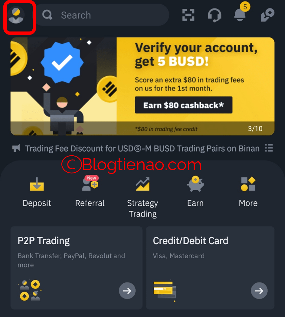 kyc binance móvel b1