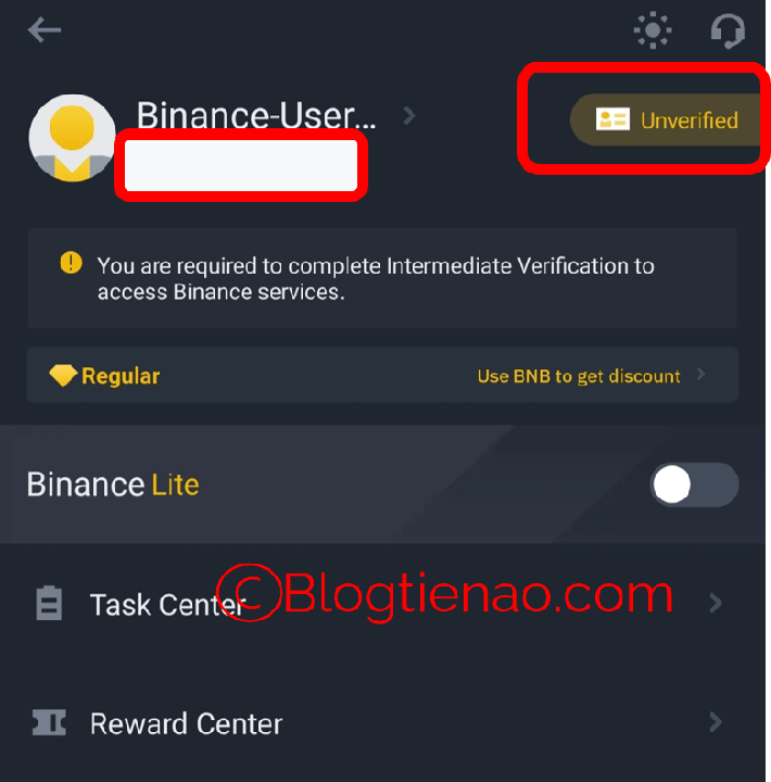 kyc binance mobile b2