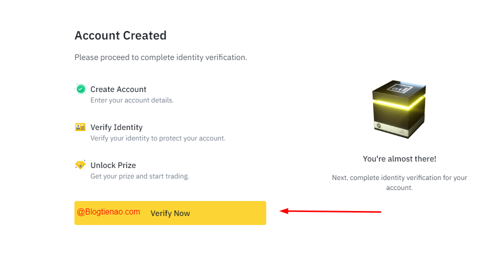 kyc binance web b1