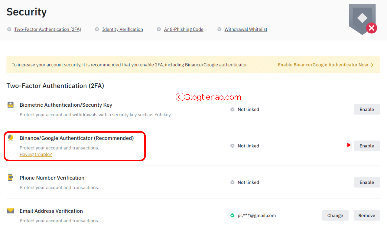 binance security