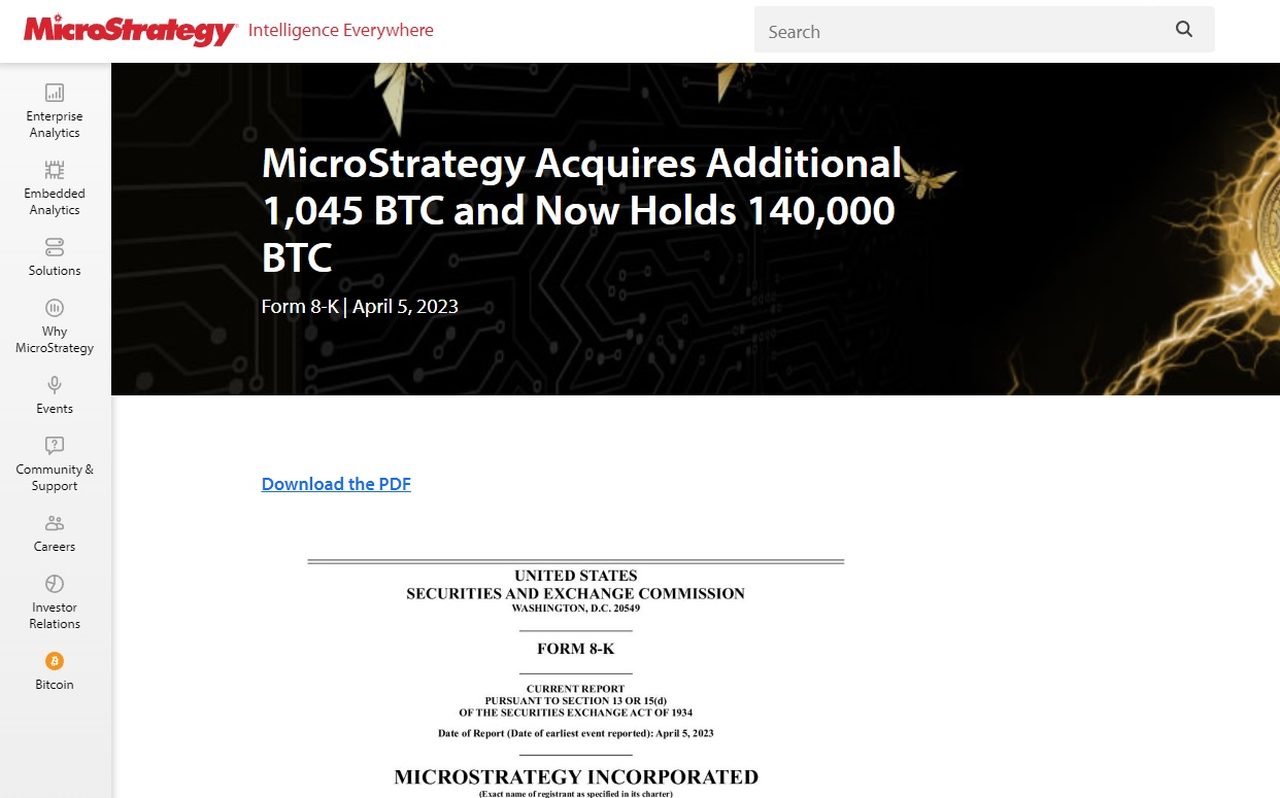 microstrategy mua thêm bitcoin