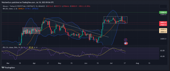 BTC chart