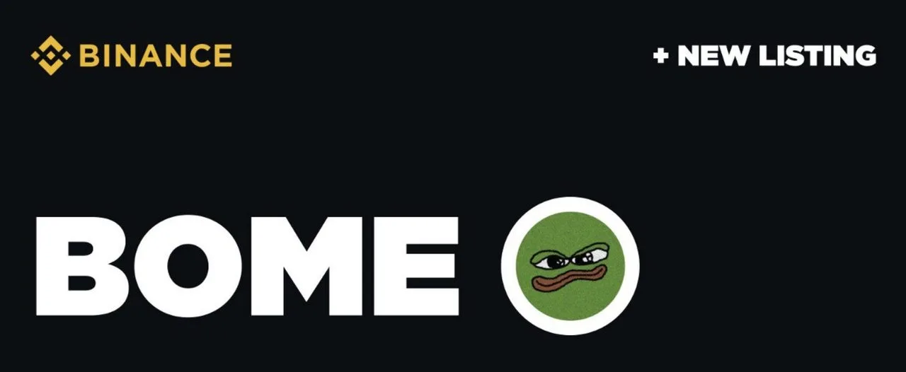 Binance niêm yết Book of Meme (BOME)