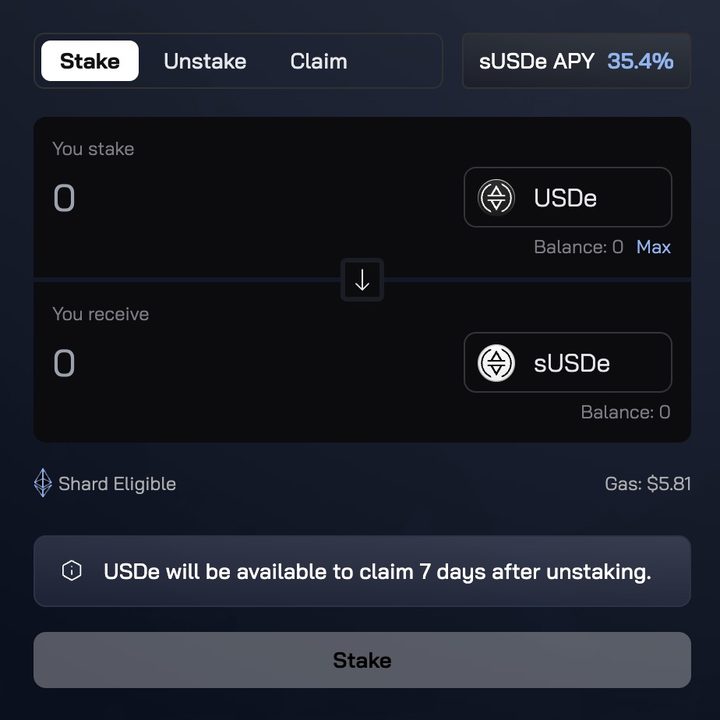 hướng dẫn stake usde