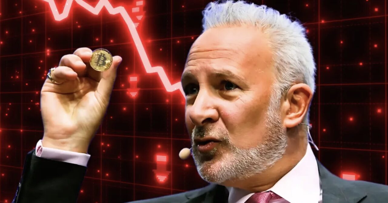 Peter Schiff tiếp tục cảnh báo giá Bitcoin sẽ giảm mạnh